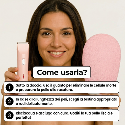 Rasoio 2 in 1 per bikini e corpo Mollie™